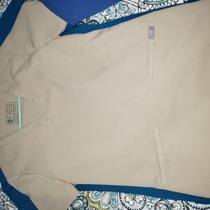 Figs Casma Scrub Top size xs boulder